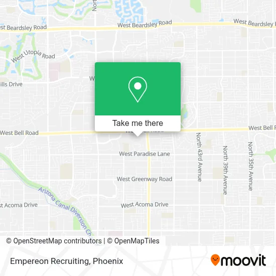 Empereon Recruiting map