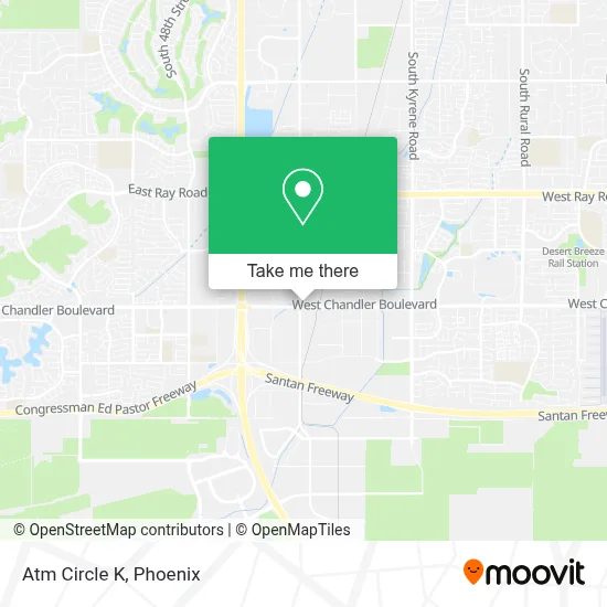 Atm Circle K map