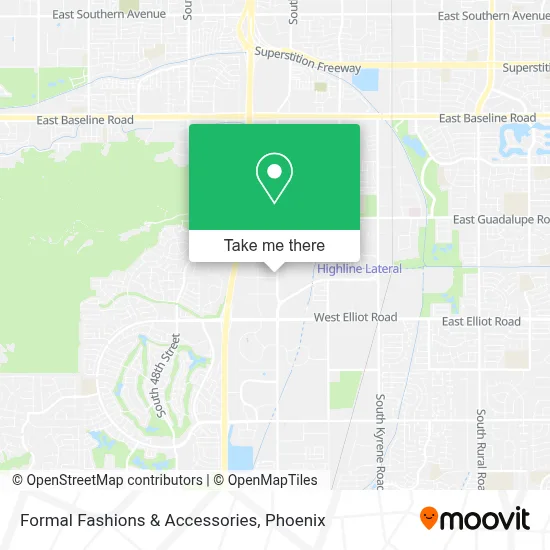 Formal Fashions & Accessories map