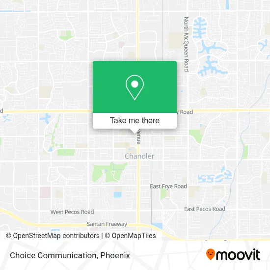 Choice Communication map