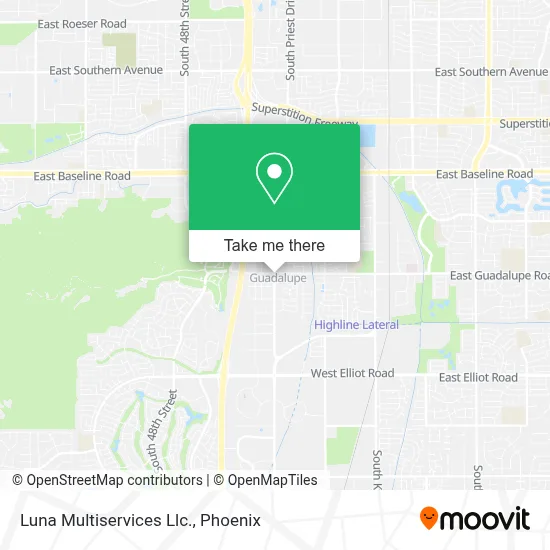 Luna Multiservices Llc. map