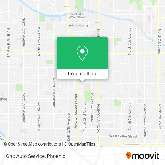 Gnc Auto Service map