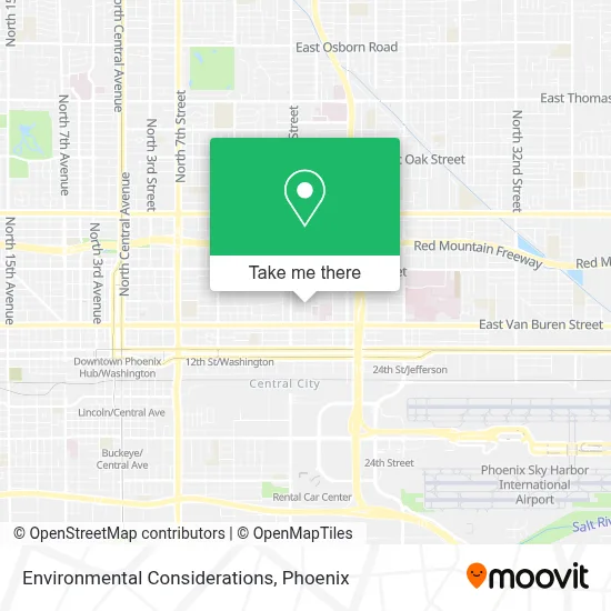 Environmental Considerations map