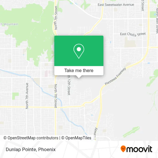 Dunlap Pointe map
