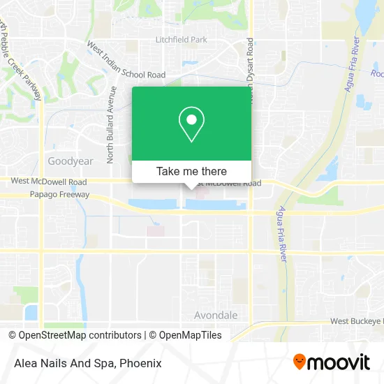 Alea Nails And Spa map