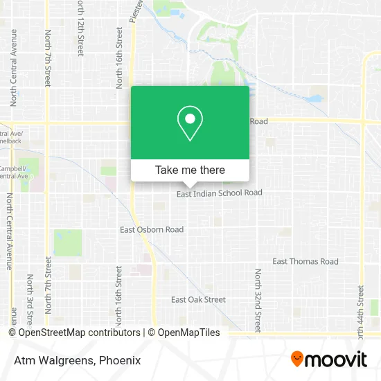 Atm Walgreens map