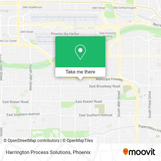 Harrington Process Solutions map