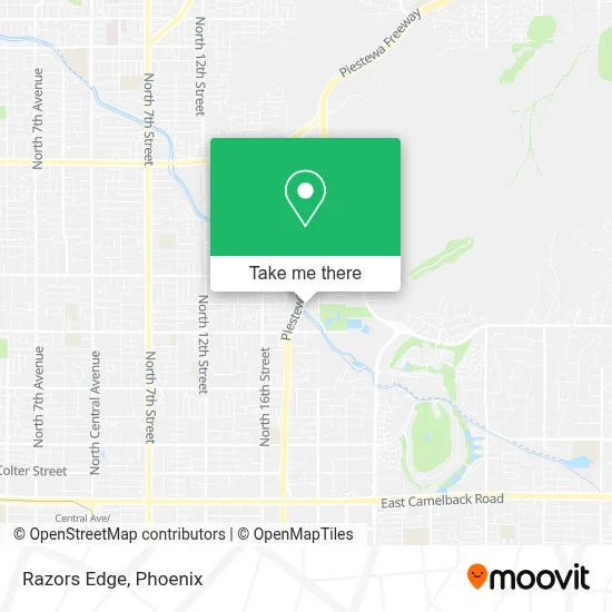 Razors Edge map