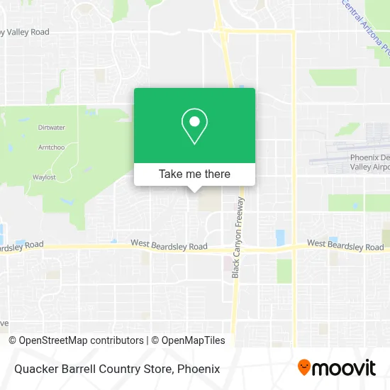 Quacker Barrell Country Store map