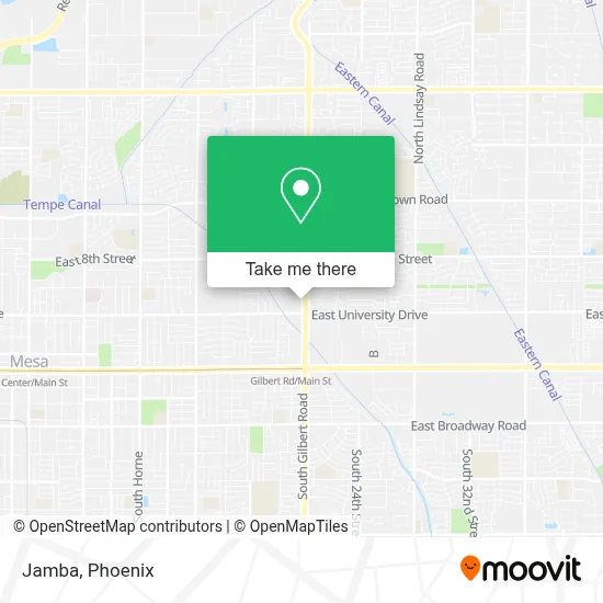 Jamba map