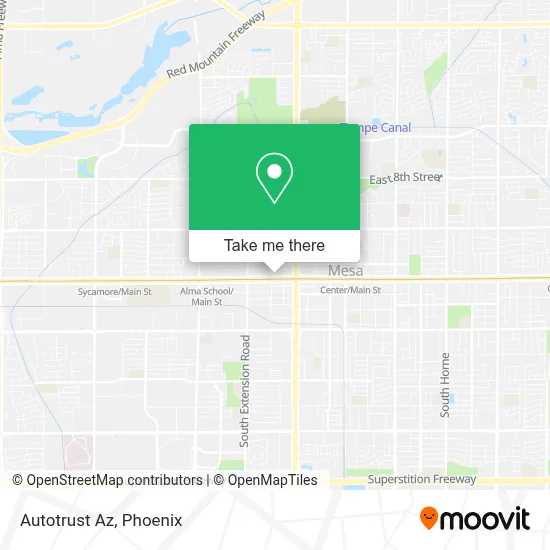 Autotrust Az map