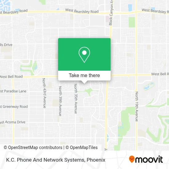 K.C. Phone And Network Systems map