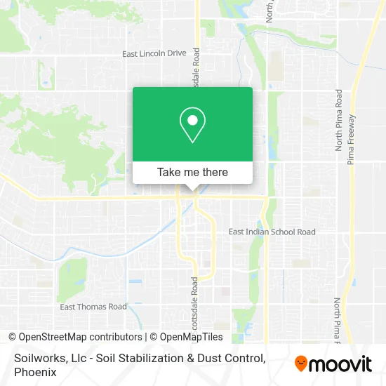 Soilworks, Llc - Soil Stabilization & Dust Control map