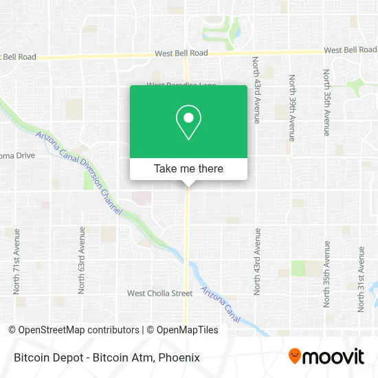 Bitcoin Depot - Bitcoin Atm map
