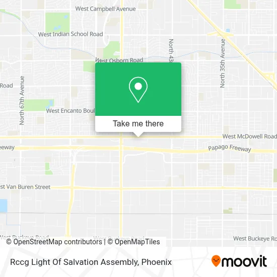 Rccg Light Of Salvation Assembly map