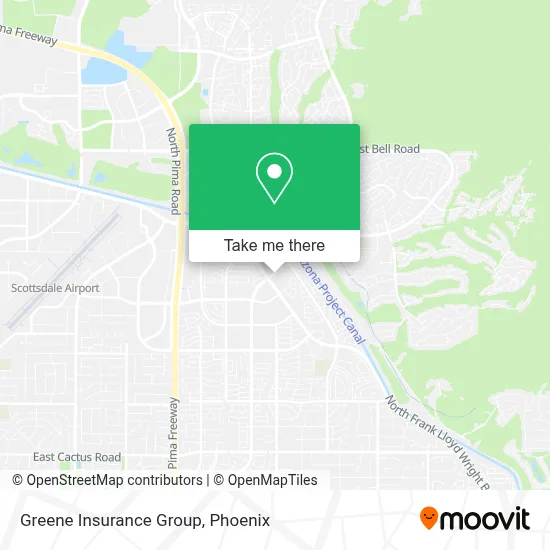 Greene Insurance Group map