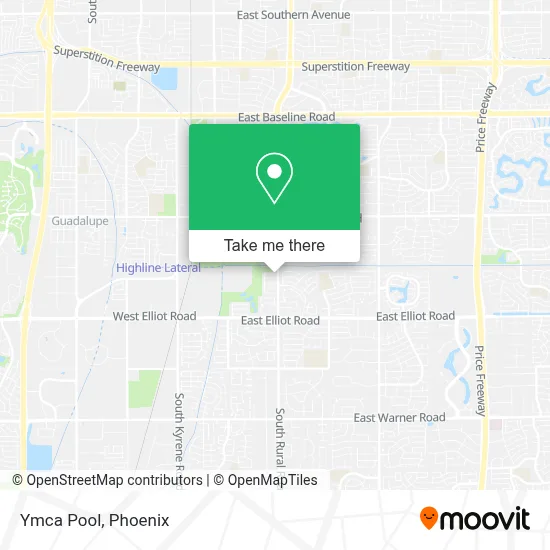 Ymca Pool map