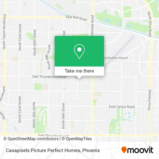 Casapixels Picture Perfect Homes map
