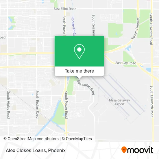 Alex Closes Loans map