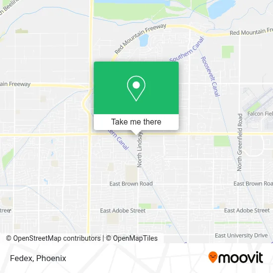 Fedex map