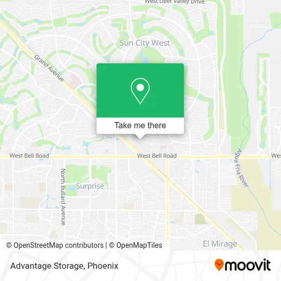 Advantage Storage map