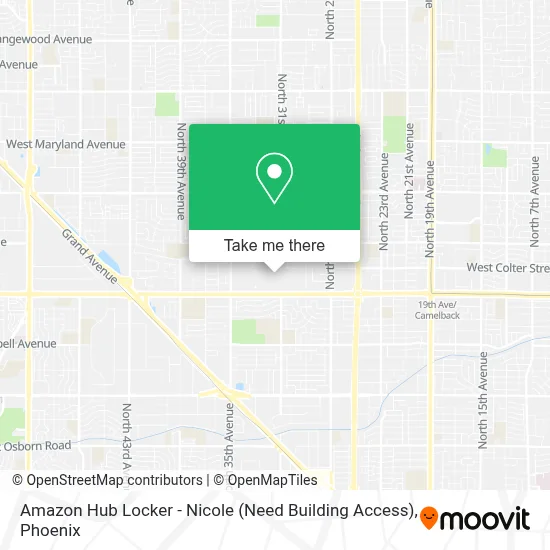 Amazon Hub Locker - Nicole (Need Building Access) map