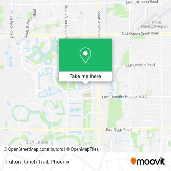 Fulton Ranch Trail map