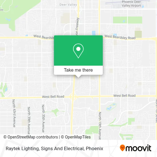 Raytek Lighting, Signs And Electrical map