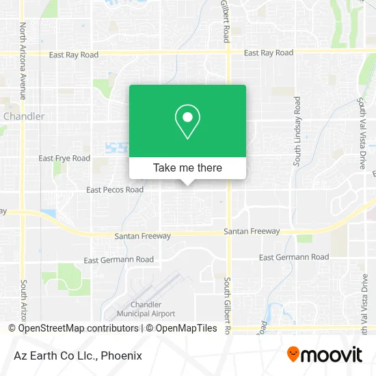 Az Earth Co Llc. map