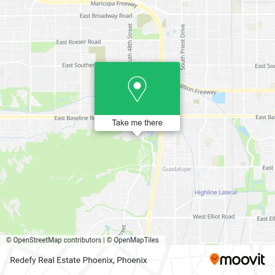 Redefy Real Estate Phoenix map