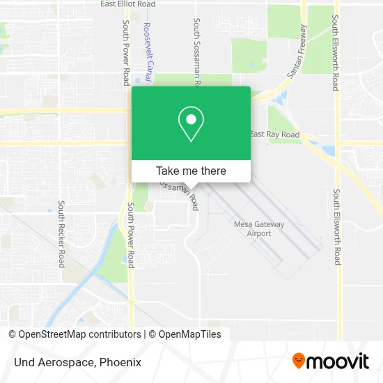 Und Aerospace map