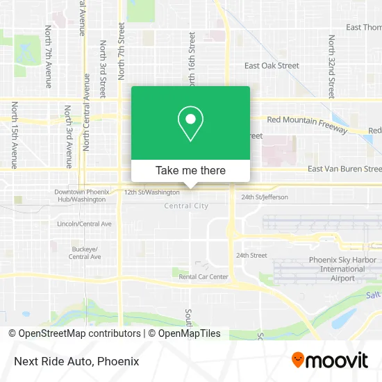 Next Ride Auto map
