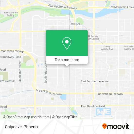 Chipcave map