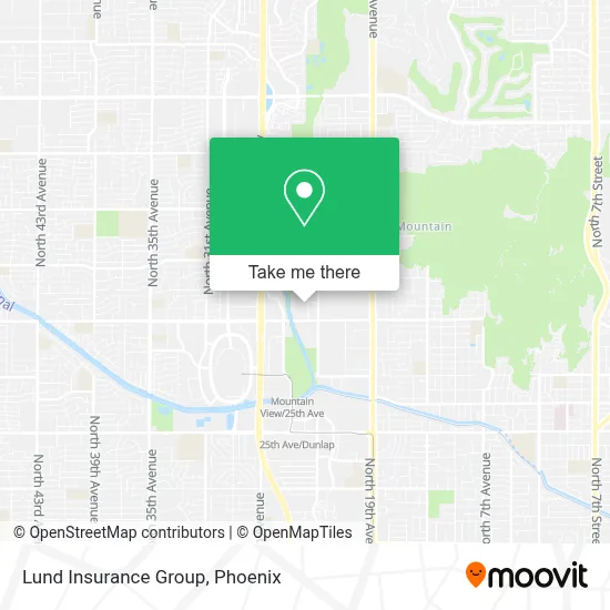 Lund Insurance Group map