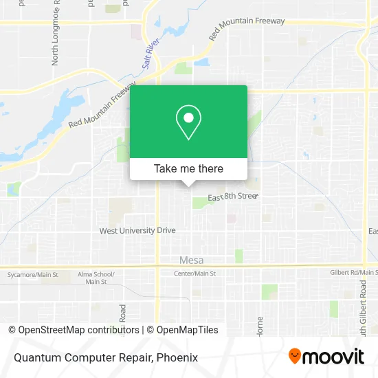 Quantum Computer Repair map