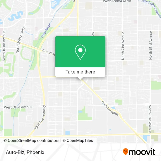 Auto-Biz map