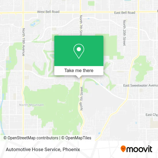Automotive Hose Service map