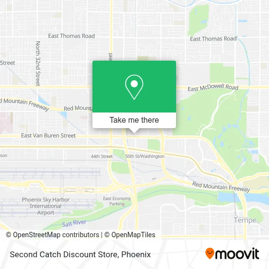 Second Catch Discount Store map
