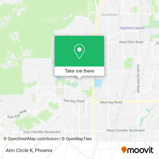 Atm Circle K map