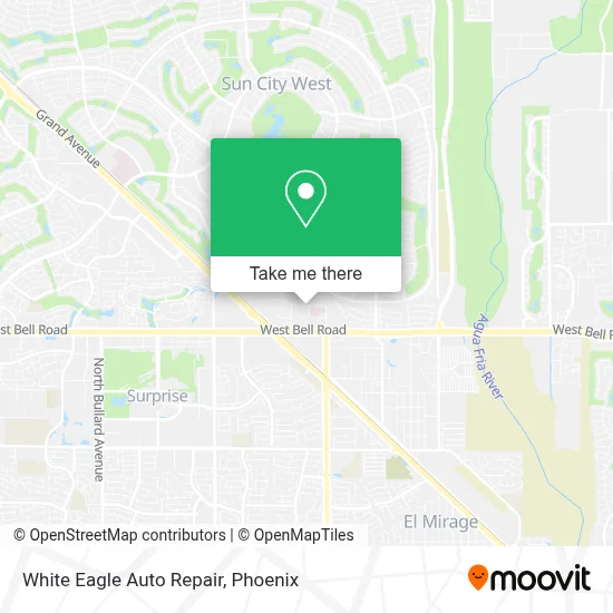 White Eagle Auto Repair map