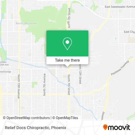 Relief Docs Chiropractic map