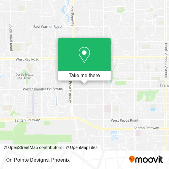 On Pointe Designs map