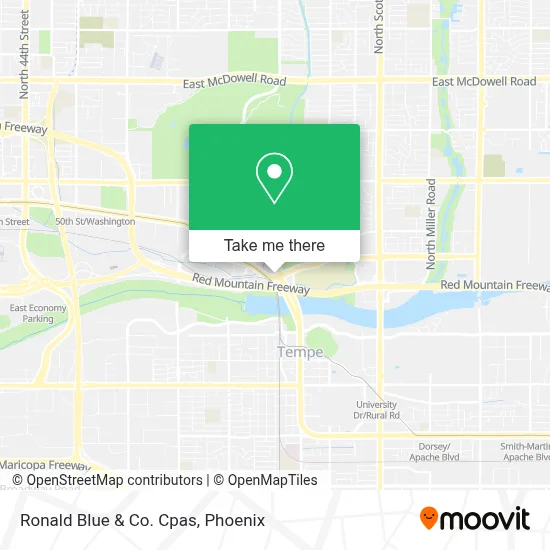 Ronald Blue & Co. Cpas map