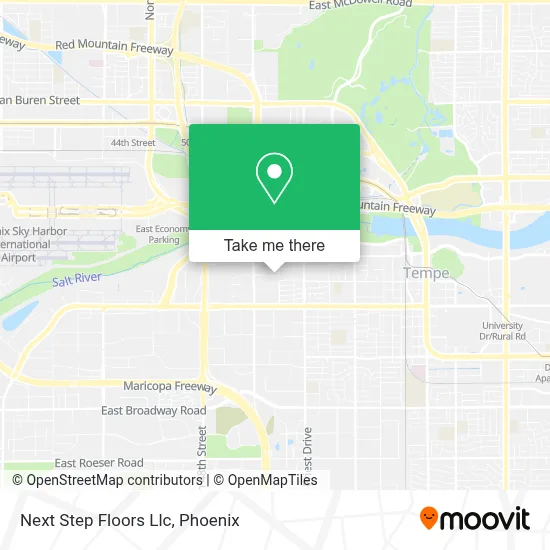 Next Step Floors Llc map