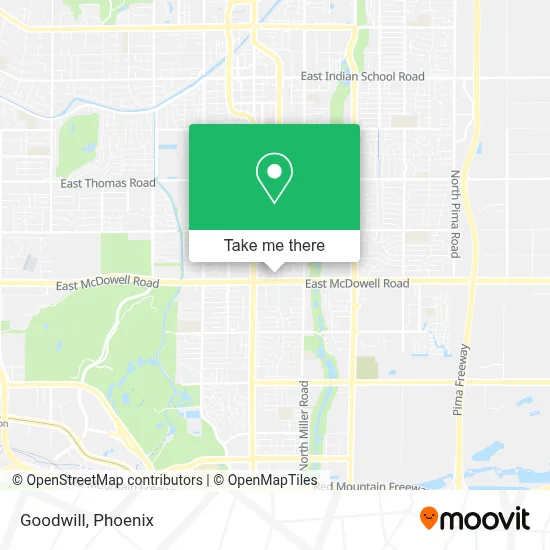 Goodwill map