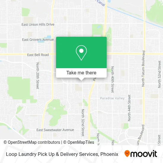 Loop Laundry Pick Up & Delivery Services map