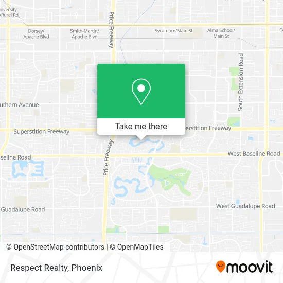 Respect Realty map