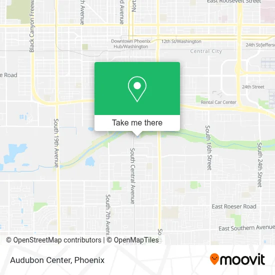Audubon Center map