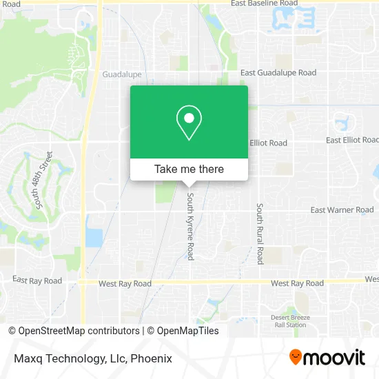 Maxq Technology, Llc map