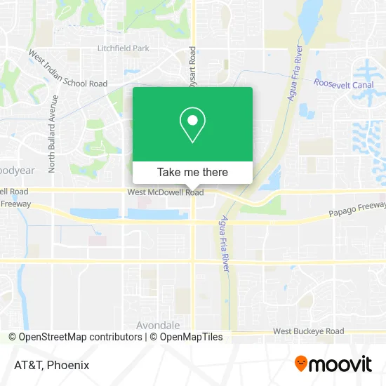 At&T map